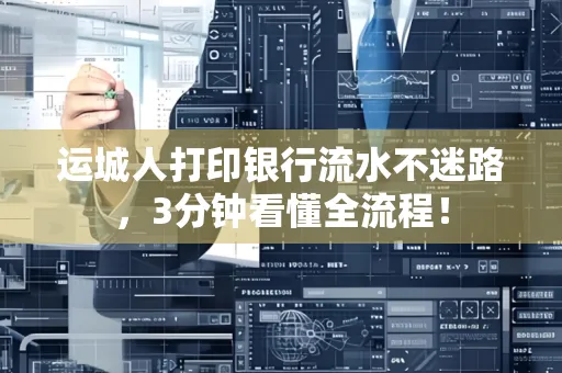 运城人打印银行流水不迷路，3分钟看懂全流程！