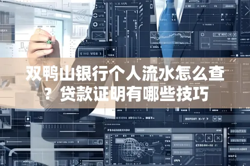 双鸭山银行个人流水怎么查？贷款证明有哪些技巧