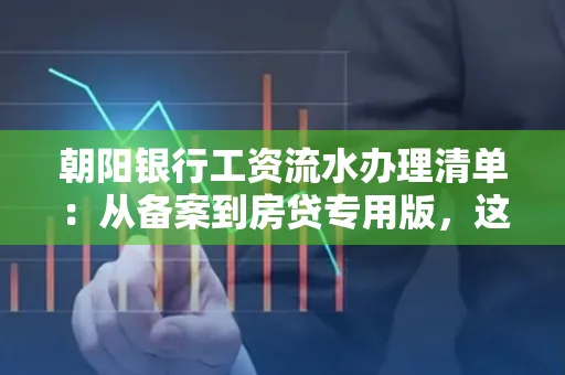 朝阳银行工资流水办理清单：从备案到房贷专用版，这些红线千万别碰！